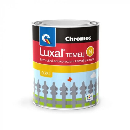  LUXAL TEMELJ N OKSIDNO CRVENA 0.75l CHROMOS Cijene