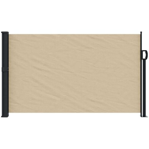  Bočna tenda na uvlačenje bež 120 x 500 cm Slike