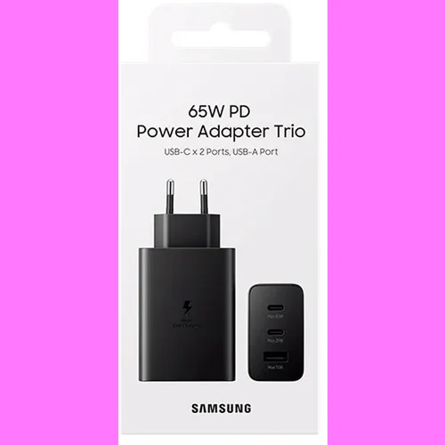 Samsung 65W PD Power Adapter Trio