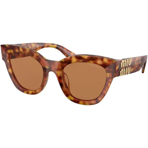 Miu Miu MU01YS 4BW2Z1 ONE SIZE (51) Havana/Rjava