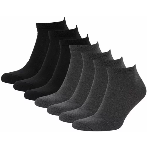 Defacto Men's Cotton 7-Pack Short Socks