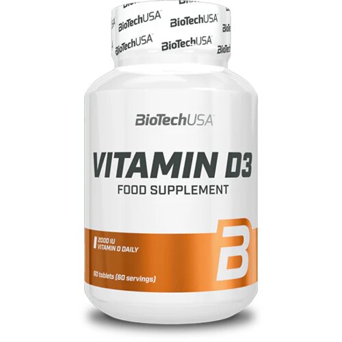 Biotechusa vitamin D3 2000 iu – za imunitet i kosti, 60 tableta Cene