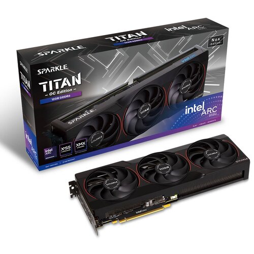 Sparkle Intel Arc B580 TITAN NOX OC 12G graphics card Cijene