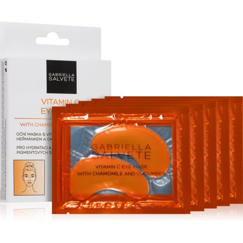 Gabriella Salvete Face Mask Vitamin C maska za oči za sjaj i hidrataciju 5x2 kom Slike