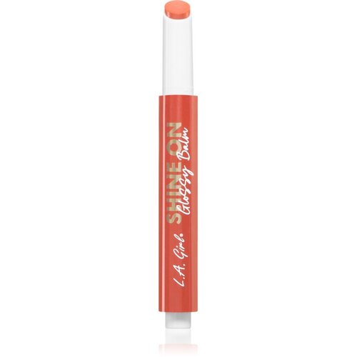 L.A. Girl Cosmetics Shine On balzam za sijoče ustnice z vlažilnim učinkom odtenek Peach Bellini 2 g Slike