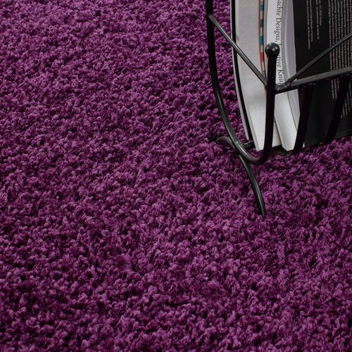 Novel preproga z visokim florom life 1500 140/200 cm tkano lila Slike