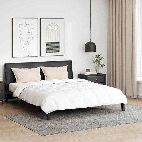 vidaXL Komplet odej z blazino 3 pcs Bela Bombaž Cene