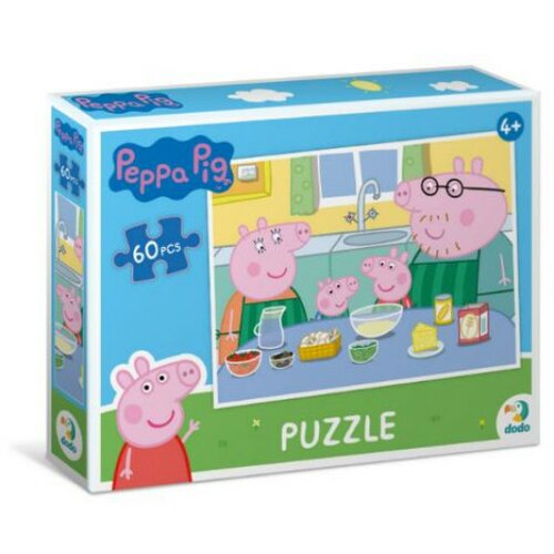 Dodo puzzle peppa prase, porodični ručak 60 komada ( A066239 ) Slike