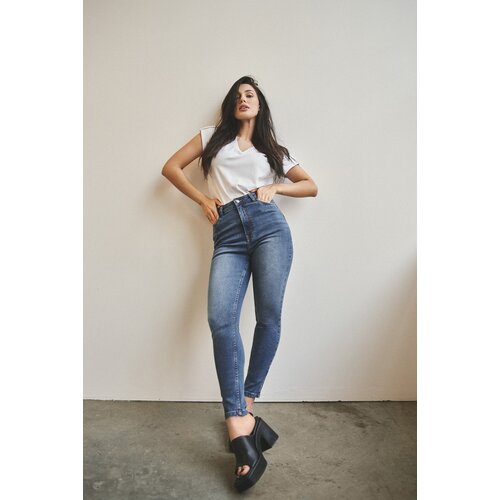 Marisse Women's Jeans L-Je-4002 D.Blue Cene