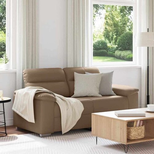  Dvosjed Cappuccino 160x81x84 cm Imitacija kože - Boja cappuccina 1 160 cm Cene