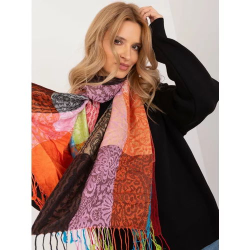 Fashion Hunters Women's scarf with colorful patterns