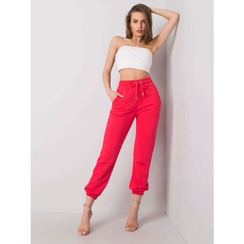 RUE PARIS Sweatpants-RV-DR-6120.03P-Coral Slike