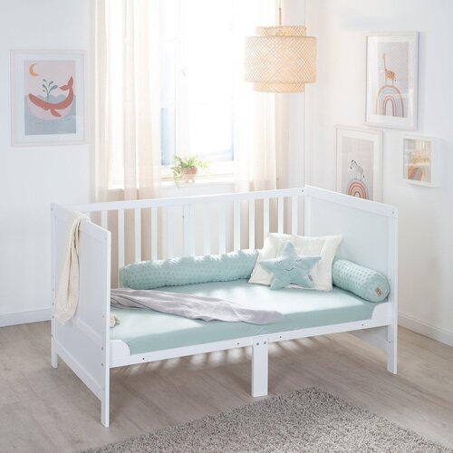 Roba Bijeli dječji krevet s podesivom visinom 70x140 cm Easy Sleep &amp;ndash; Slike