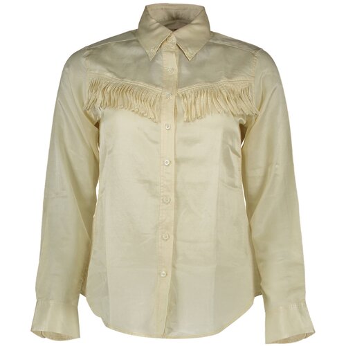 Gant WOMEN&amp;amp;#39;S LONG SLEEVE BEIGE SHIRT Slike