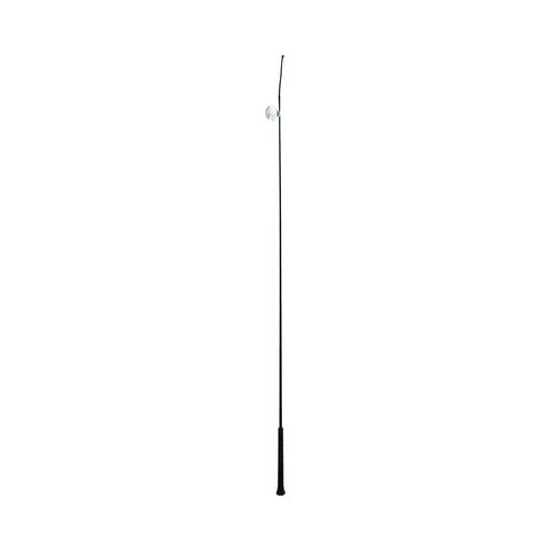 FLECK Najlonski dresurni bič z gumijastim ročajem - 110 cm