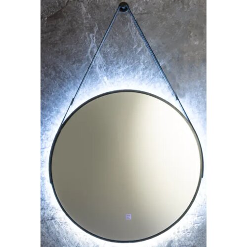 Ceramica lux Ogledalo alu-ram fi60, matt black, touch-dimer prednji, sa kaišem- CL9 300018 Cene