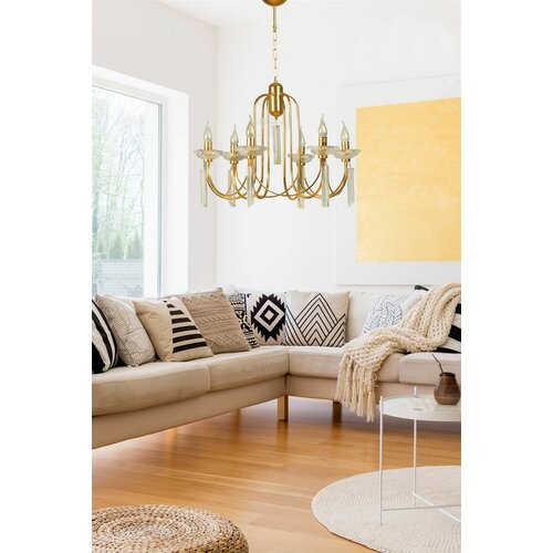 Opviq kontes 8752-1 gold chandelier Slike