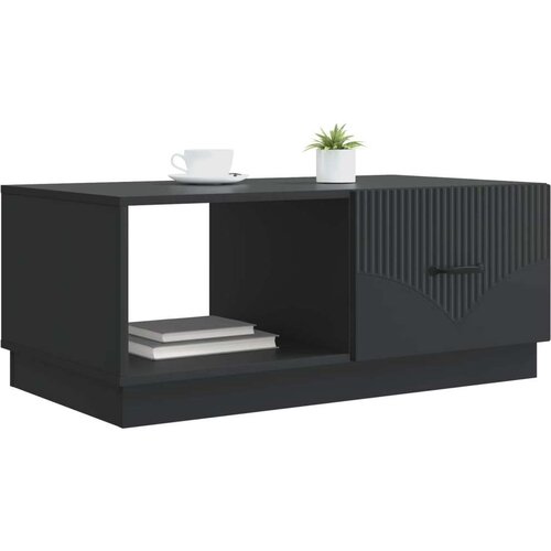  Stolić za kavu Crna 90 x 50 x 37 cm Konstruirano drvo Slike