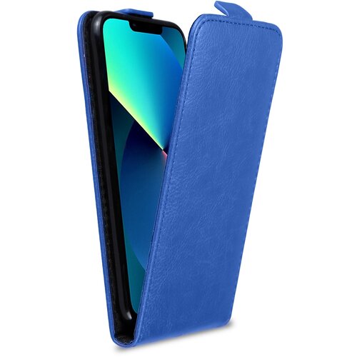 Cadorabo Ohi&scaron;je, združljivo z Apple iPhone 13 PRO v briljantna modra - Za&scaron;čitni ovitek v obliki flipa iz gladkega umetnega usnja, (20563985) Cene
