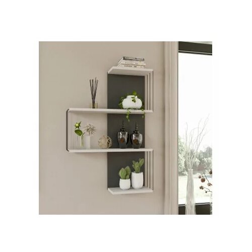Hanah home Hannah Home Cambel Zidna polica, antracit Cene