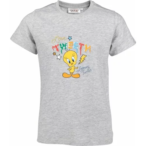 Looney Tunes TWEETY Dječja majica, siva, veličina