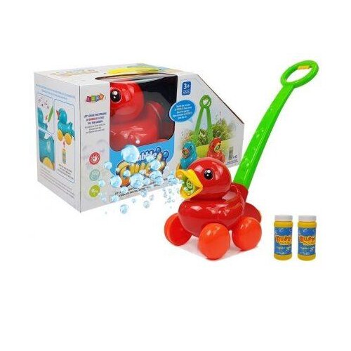 Lean Toys Glasbeni aparat za milne mehurčke Rdeča raca, (20404486) Cene