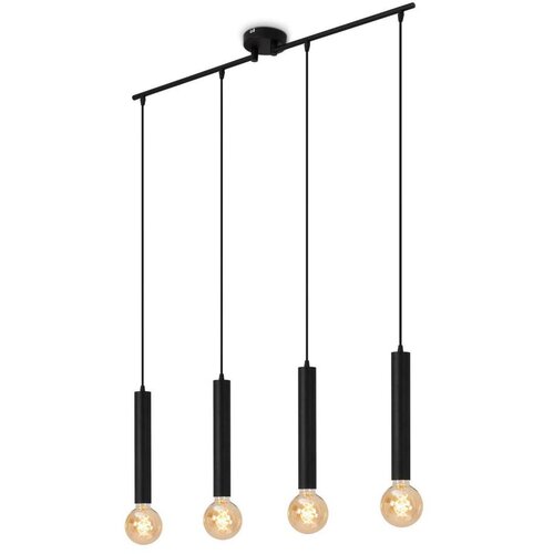 BRILONER Luster na sajli LONGA 4xE27/60W/230V crna Cene