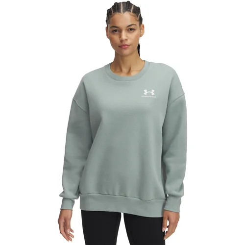 Under Armour Women's Icon Fleece OS Crew Sweatshirt