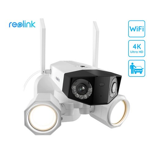 Reolink Duo Floodlight WiFi IP kamera, bela Slike