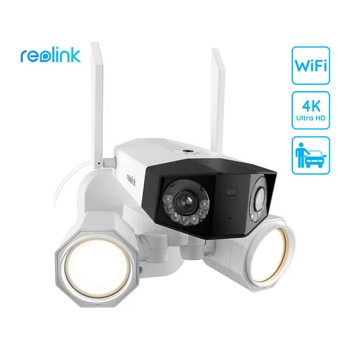 Reolink Duo Floodlight WiFi IP kamera, bela