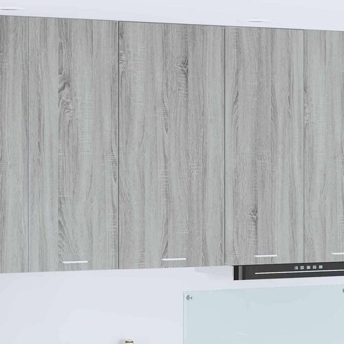 vidaXL Viseča omarica Riga Sonoma hrast in bela 50 x 31 x 100 cm Cene