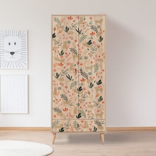  Ormar Grad Ormar Mačka 80x190x45cm Šareni Cene