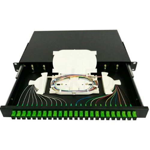 Optički patch panel ExeLink sa 24 konektora SC/APC za rek orman Cene