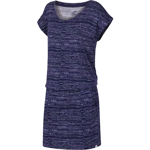 HANNAH Women's dress ZANZIBA blue ribbon