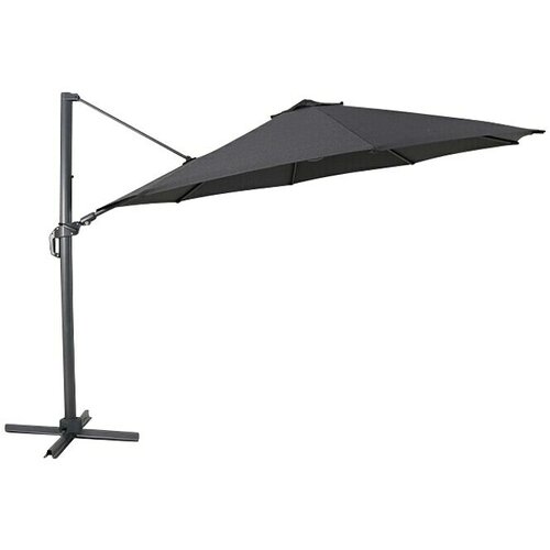 SUNFUN viseći suncobran Portofino (Antracit, Promjer: 300 cm) Slike