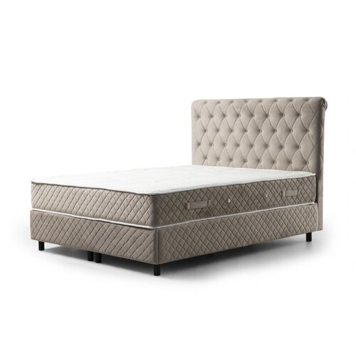 Hanah home Sonata Set 160 x 200 v3 - Beige dvojna boxspring postelja, (20976058) Cene