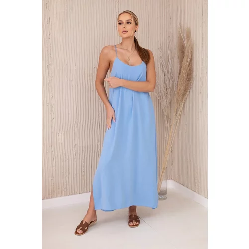 Fasardi Women's summer dress - light blue