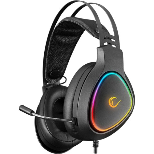Rampage Slu&amp;scaron;alice sa mikrofonom gaming RMX-G7 SNIPER Black RGB Illuminated,with Flexible Microphone... Slike