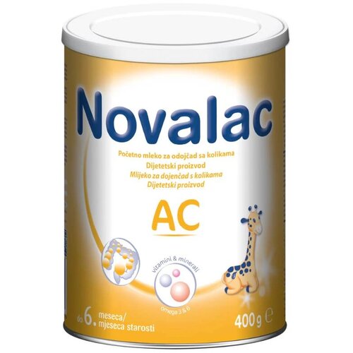 Novalac mleko za bebe protiv grčeva ac, 400g Slike
