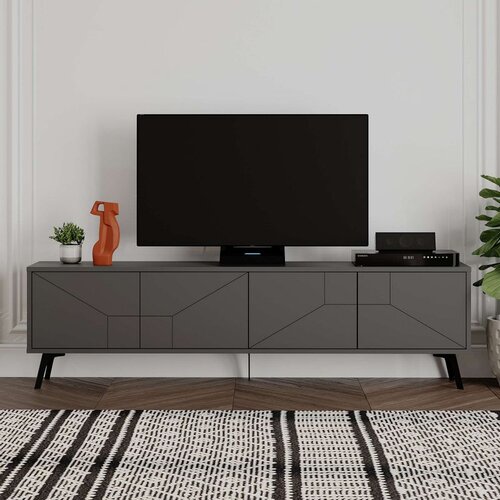 Hanah home dune - anthracite anthracite tv stand Slike