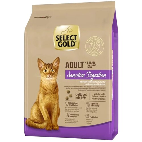 Select Gold Cat Sensitive Digestion Poultry&Rice 7kg Cene