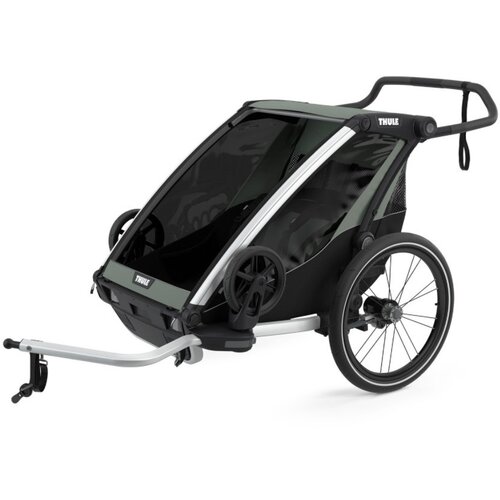 Thule chariot lite 2 agave - multifunkcijska prikolica za kolo Slike