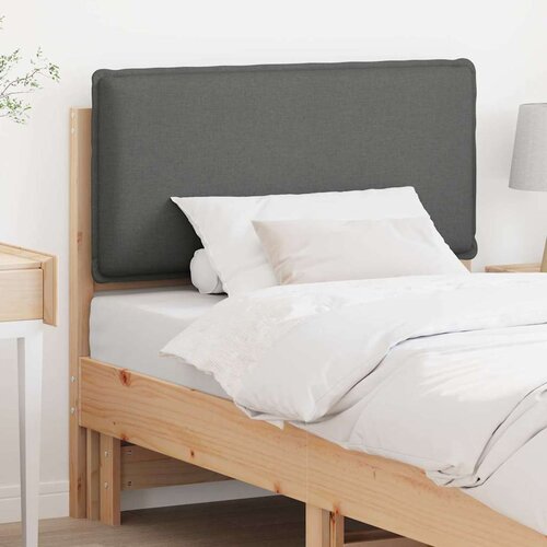 vidaXL tapecirano vzglavje z vzglavjem naravna in svetlo siva 75 cm Cene