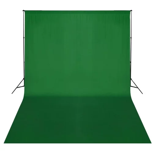  Podporni sistem za ozadje 300 x 300 cm zelene barve