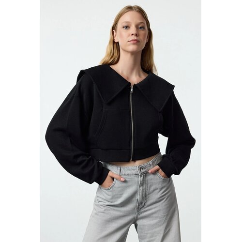 TRENDYOLMILLA ženski duks TWOAW25SW00097, crna Cene