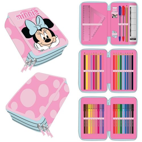 Mickey &amp;amp; Minnie Disney Minnie trostruka pernica Slike