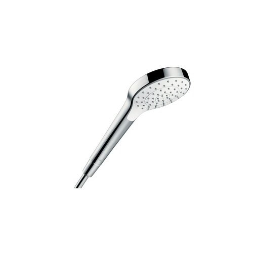 Hansgrohe Croma S EcoSmart 110 White/Chrome ručni tu&amp;scaron; sa 1 vrstom mlaza 26805400 Slike