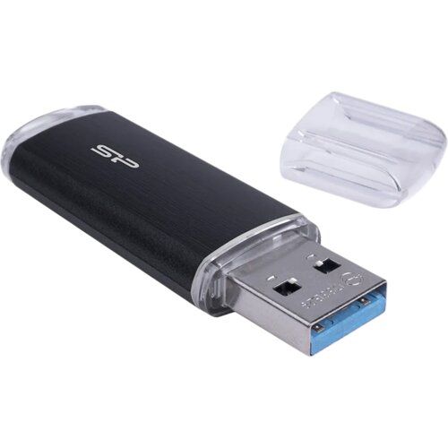Silicon Power USB Flash Silicon-Power Blaze B02 256GB USB 3.2 Gen 1 Type-A Black, EAN: 4713436128946 Slike