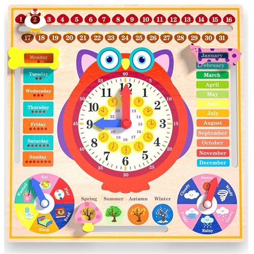 Bbo DRVENA IGRACKA - MULTIFUNKCIONALNI SAT (3g+) Cene