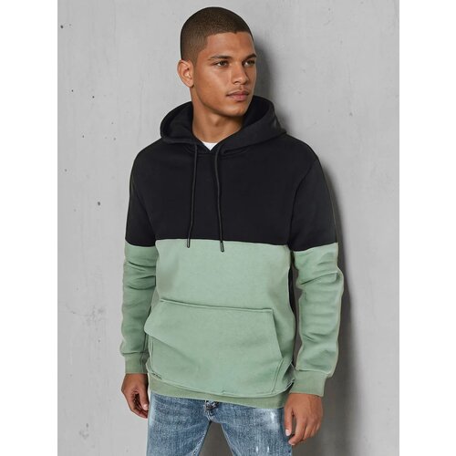DStreet Bluza męska basic z kapturem czarna Cene